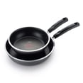 thumbnail image 1 of T-Fal B061S264 18 & 10 in. Signature & Fry Pan Set, Gray - 2 Piece, 1 of 1