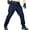Blue, variant on PEASKJP Cargo Pants Men Cargo Pants Mens Cargo Pant with Drawstrings (AG,4XL)