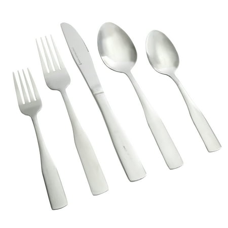 Gibson Home Griffen 61-Piece Flatware Set with Wire Caddy