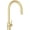 Satin English Gold, variant on Perrin And Rowe U.4034Ls-2 Holborn 1.8 GPM Single Hole Pull Down Kitchen Faucet - Chrome