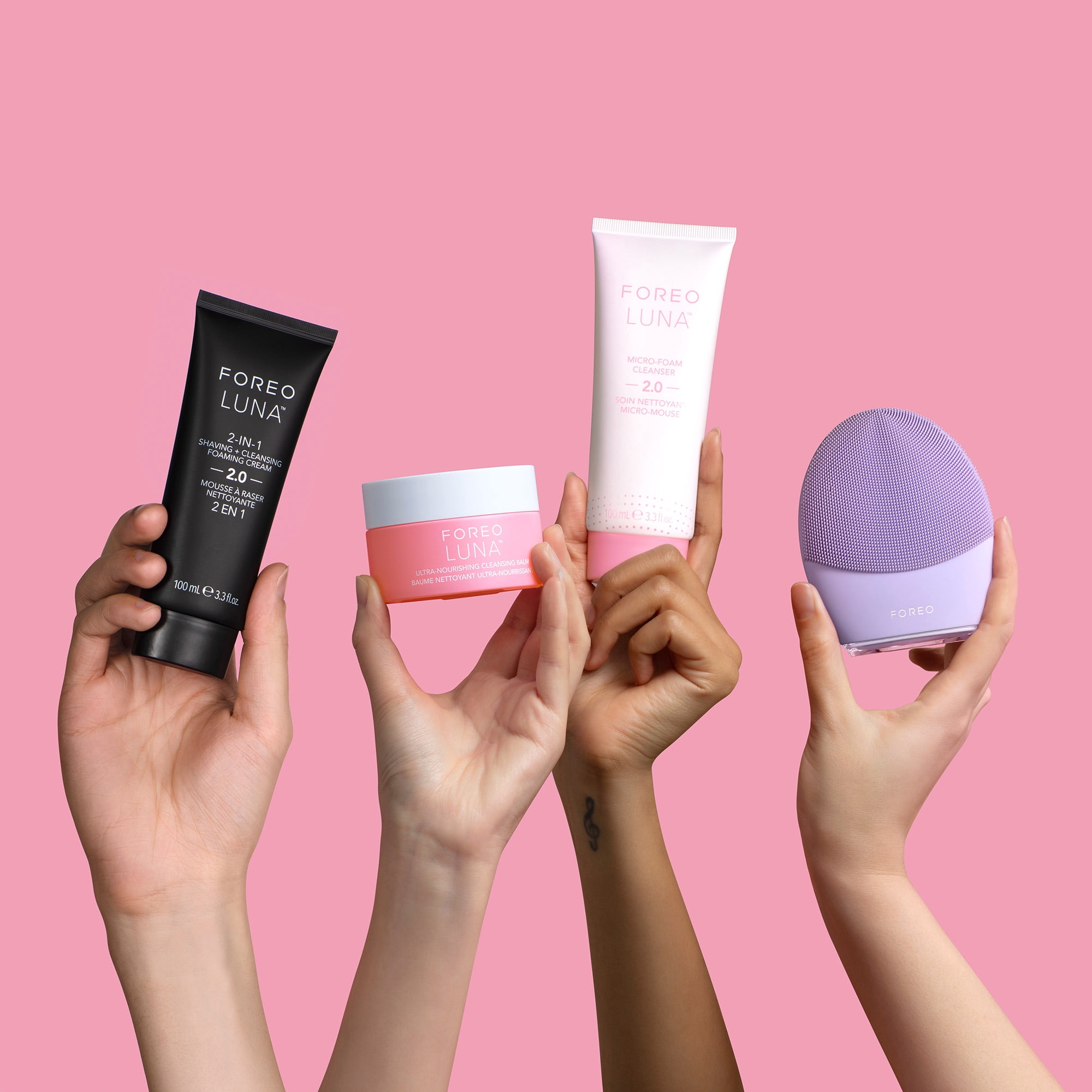 FOREO LUNA Nourishing Cleansing Balm Oil Cleanser Makeup Remover 2.5 fl oz