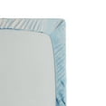 thumbnail image 2 of Ambesonne Animal Print Fitted Sheet, Swimming Dolphin, Twin XL Size, Blue Grey, 2 of 2