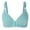 Light Blue, variant on Bras for Women y Front Close Wireless Bras Adjustable Straps No Underwire Bralettes Full Coverage Bra
