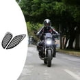 thumbnail image 3 of LOVIVER of 2 Motorbikes Fuel Tank Sticker Knee Pads Decal for XSR155 Black, 3 of 8