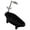 Black, variant on Miniature Dollhouses Bathtub for Pretend Play and Home Decoration with Shower Head Accessory