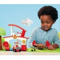 thumbnail image 7 of Let’s Go Cozy Coupe™ Fire Station Playset with Fire Truck Mini Push and Play Vehicle for Tabletop or Floor Push Play Car Fun for Toddlers, Boys, Girls 3+ Years, 7 of 7