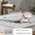 thumbnail image 3 of Funda de lavabo de baño Maplefield de silicona resistente al calor, gris, 3 of 7