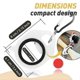 thumbnail image 5 of Zip Tie Organizer Cable Tie Organizer Holder Glow in the Dark Strong Efficient Solution, 5 of 5