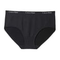 thumbnail image 4 of Calvin Klein Ladies' Supersoft, Modern Eclips Brief  Stripes/Cashew/Black- Pack of 3- Small Size, 4 of 5