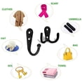 thumbnail image 4 of Retro Wall Hooks - Assorted Pack of 16 Vintage Hangers for Coats, Hats, and More,gticphyj1455, 4 of 7