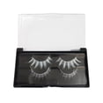 thumbnail image 1 of Wartleves Pestañas postizas naturales para cosplay, pestañas superiores e inferiores, pestañas postizas blancas T4C8 }✨, 1 of 7