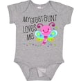 thumbnail image 3 of Inktastic My Great Aunt Loves Me- cute dragonfly Boys or Girls Baby Bodysuit, 3 of 5