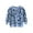 Blue, variant on Baby Girls Long Sleeve Shirts Deals Toddler Youth Teen Boys Girls Long Sleeve Knit Print Sweater Knitwear Infant T Shirts Blue 100