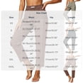 thumbnail image 3 of MLCDZ Women's Summer Elastic High Waisted Plus Size Capri Pants for Women Lightweight Baggy Casual Ankle Length Capris Multiple Pockets Work Office Slacks, 3 of 5