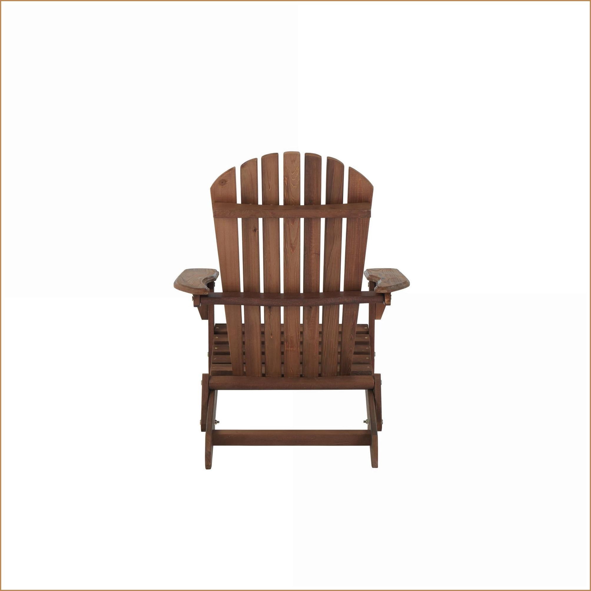 Outdoor Adirondack Chairs Set of 2, Foldable Solid Wood Patio Chairs for Garden, Backyard, Pool, Fire Pit, Half Pre-Assembled | Natural Light Brown | Slat Back