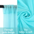 thumbnail image 4 of 6 PanelsCeiling Drapes Long Vaulted Draping Fabric DIY Wedding Drapes Curtains (5ftx10ft/5ftx20ft ), 4 of 9