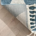 thumbnail image 4 of Well Woven Tango Blue Geometric Triangle Pattern Stain-resistant Runner Rug (2'7" x 9'10"), 4 of 8