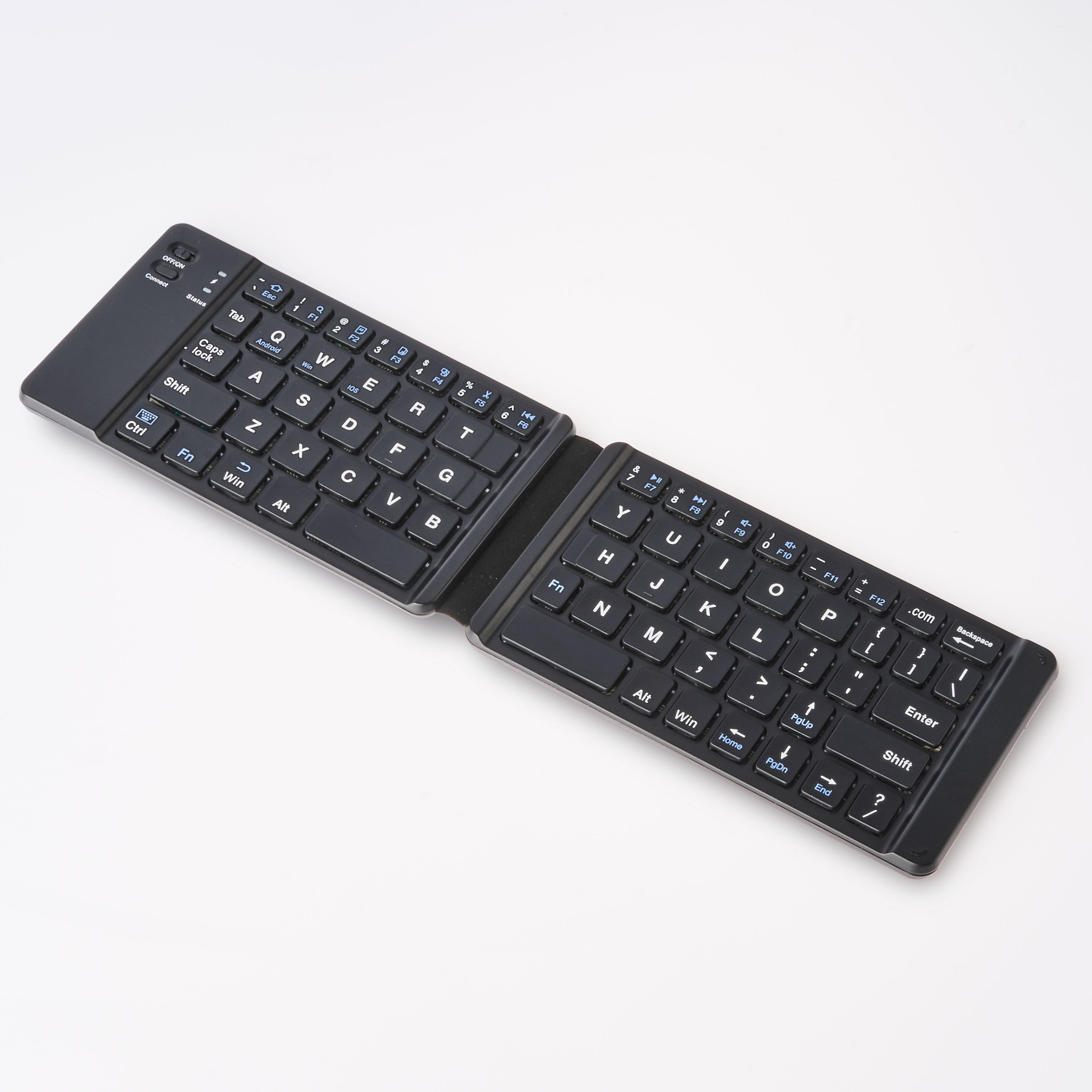 onn. Folding Wireless Keyboard with Bluetooth Wireless Technology