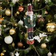 thumbnail image 6 of Kuntesetty Christmas Decoration Soldier Figure Fall Bedroom Nutcracker Hanging Ornament Dark Green, 6 of 9