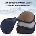 thumbnail image 2 of Cache-oreilles Unisexe Classique Cache-Oreilles Accessoire d'Hiver Cache-Oreilles d'Extérieur Pliable par Temps Froid Cache-Oreilles Doublé Bordure Tricots Cache-Oreilles, 2 of 7