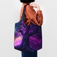 thumbnail image 6 of ZNDUO Women Tote Bag, Casual Handbags Big Capacity Shopping Shoulder Bag- Fairy Tale Mysterious Tree Pattern, 6 of 7