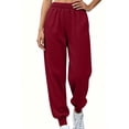 thumbnail image 4 of Maean Sweatpants for Womens Jogger Sweat Pant Elastic Waist Running Lounge Pant Workout Athletic with Pockets, 4 of 7