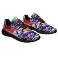 thumbnail image 6 of Tennessee Mocking Bird Iris Flower Shoes Sneakers Black Size 10, 6 of 7
