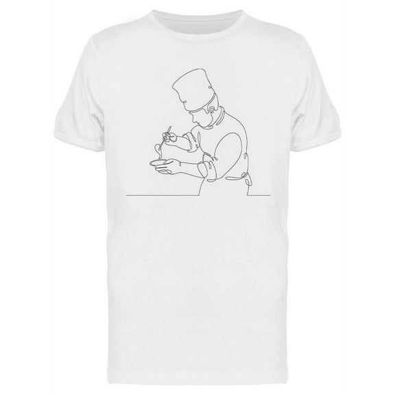 Chef Cooking T-Shirt Men -Image by Shutterstock, Male Large