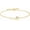 A01-14k paw print, variant on 14K Real Gold Paw Print Bracelet for Women Solid Yellow Gold Animal Lover Jewelry Birthday Gifts for Wife Mom Friends