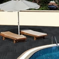 thumbnail image 6 of TOTAL Outdoor Living 12" x 12" Composite Deck Tiles,27 Pack Interlocking Plastic Flooring for Patio, Deck,and Outdoor Spaces, Dark Grey, 6 of 6