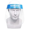 thumbnail image 1 of 5 Pcs Jagmohan Inc Sécurité Face Shield Réutilisable Transparent Capuchon de Protection Complète / Protéger les Yeux et le Visage avec Film Transparent Protecteur Bande Élastique / Expédié de Toronto, Canada, 1 of 2