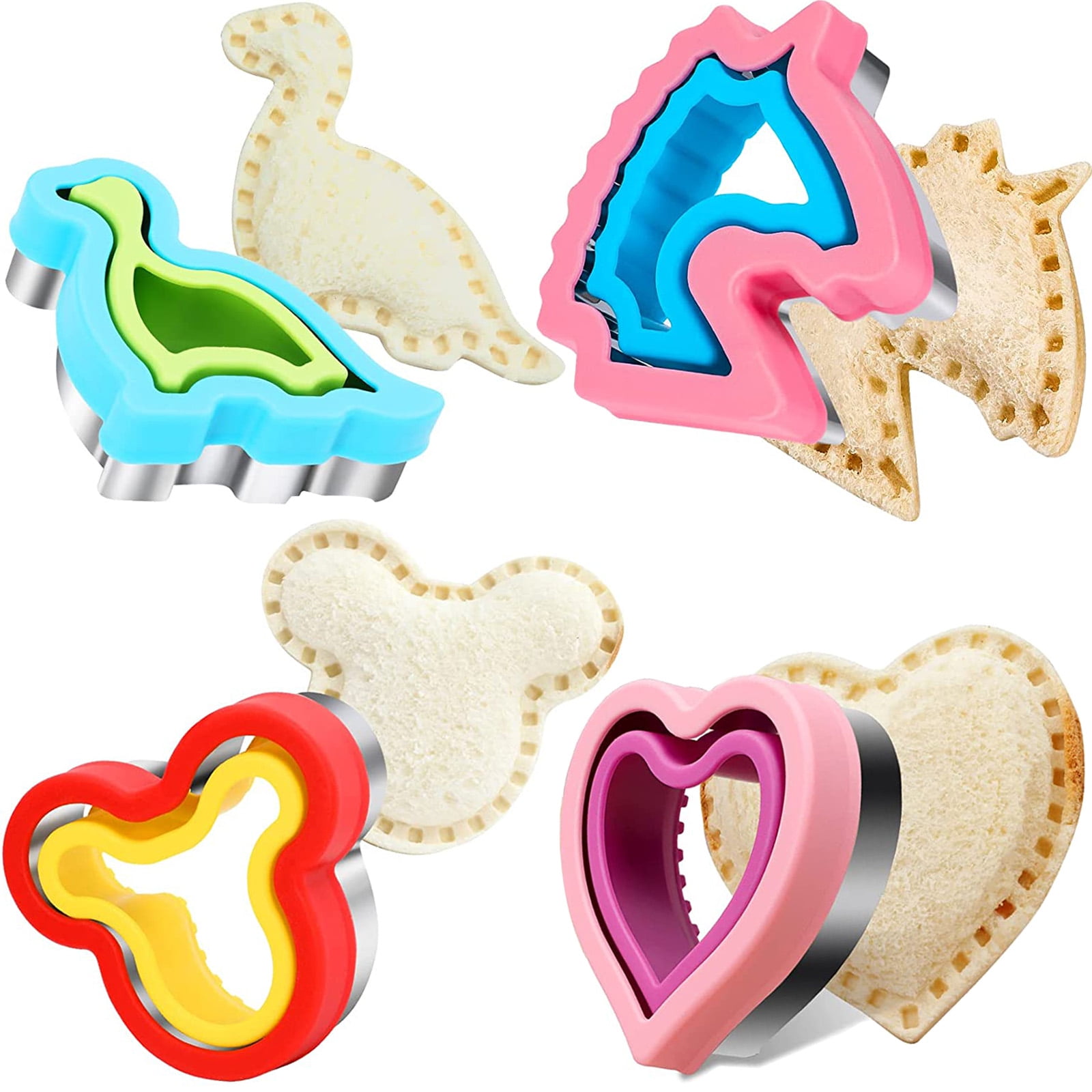 Heart Padlock Love Couple Shape Cookie Cutter Dough Biscuit Pastry Sharp 