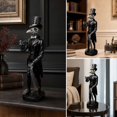 thumbnail image 4 of Gothic Raven Figurine,Victorian Plague Doctor Figurine for Halloween Mantel Shelf Vintage Home Display A, 4 of 7