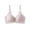 Pink, variant on Large Size Comfortable Breathable Smooth Bra Daily Casual Everyday Underwear For Women, 34, White