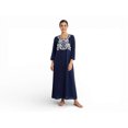 thumbnail image 1 of Chemin de Moda Robe Maxi à Fleurs Brodées pour Femme, Robe Longue Modeste à Coupe Ample, 1 of 1