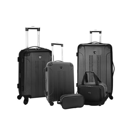 5pc Expandable Rolling Value Set (Best Value Carry On Luggage)