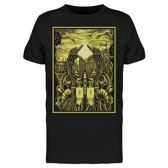 Test Tube Baby Alien T-Shirt Men -Image by Shutterstock, Male x-Large