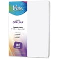 thumbnail image 1 of Paquete 100 Hojas Papel Opalina 120 Grs Tamaño Carta Blanco Mate Opalina, 1 of 2