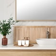 thumbnail image 7 of Bathroom Accessories Set, Toothbrush Holder, Soap Dispenser, Rose Gold and White, 4 Piece, 7 of 7