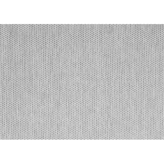 Ahgly Company Indoor Rectangle Abstract Gray Contemporary Area Rugs, 5' x 7'