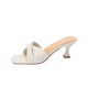 thumbnail image 2 of 2023, moda de verano, zapatillas sencillas para mujer, pies de rocío, tacones altos, Color sólido, moda Sexy, zapatillas informales de tacón de aguja, zapatos para mujer 36 Gao Jinjia LED, 2 of 2