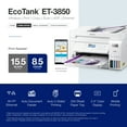 thumbnail image 5 of Epson EcoTank ET-3850 Wireless Color All-in-One Cartridge-Free Supertank Printer with Scanner, Copier, ADF and Ethernet, 5 of 7