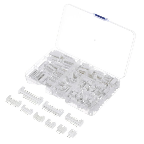 2.54 mm Connector Plug Set 2/3/4/5/6/7/8/9 Pin Housing Connector Kit Female/male Pin  Connectors for DIY Electronics