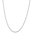 thumbnail image 1 of 925 Sterling Silver 1,7 Mm Diamant-Coupé Chaîne de Boîte de 24 Pouces, 1 of 5