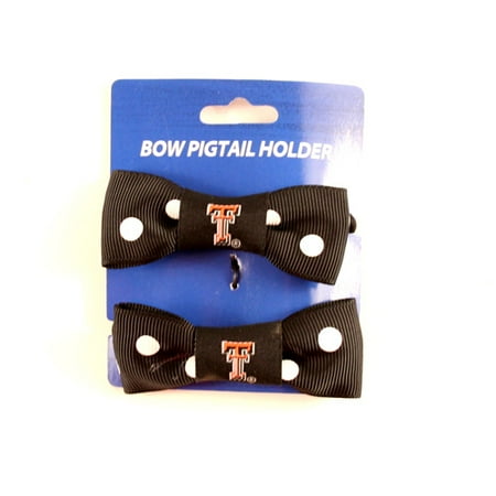Little Earth NCAA Bow Pigtail Holder (Set of 2) (Set of 2)
