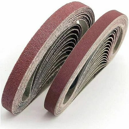 

Sanding belt 13x457 mm.5 types of mixed gravel (6X40/80/120/180/320) Sanding belt set for Black & Decker belt sanders (30 pieces)