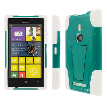 MPERO IMPACT X Series Kickstand Case for Nokia Lumia 925 - Teal