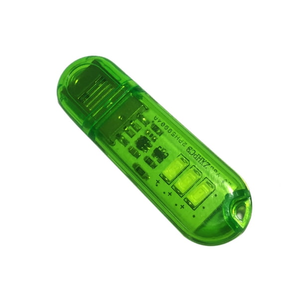 Luces LED USB Inteprter Verde