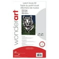 thumbnail image 6 of WonderArt® 24" x 34" Latch Hook Kit, White Tiger, Acrylic Yarn Cotton Canvas, 6 of 8