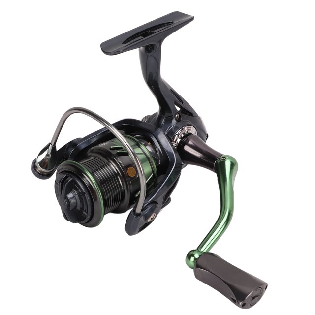 Carrete de pesca giratorio HFC1500 de metal completo, con señuelo de balancín roscado sin espacio, para estanques de embalse